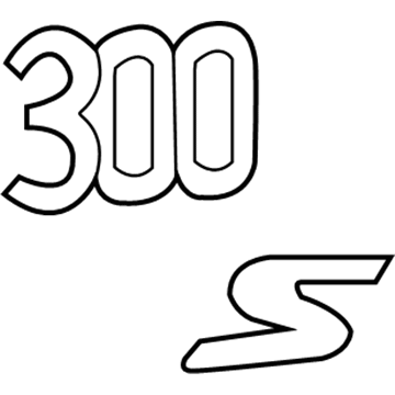 Chrysler 68231320AB Nameplate