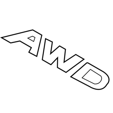 Chrysler 68146413AB Nameplate