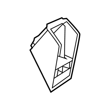 Ram 68309093AA Coat Hook Holder