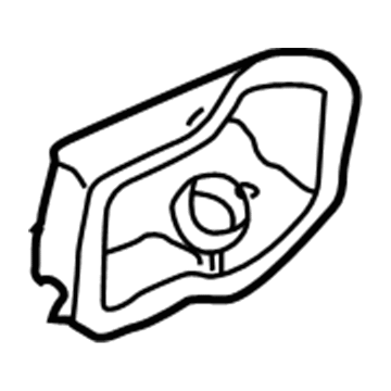 Dodge Ram 1500 Fuel Filler Housing - 52121189AA