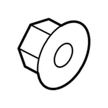 Jeep 6106158AA Spoiler Retainer Nut