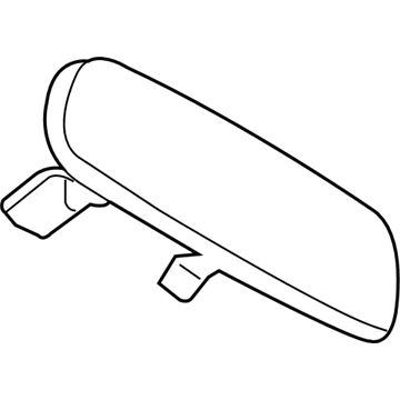 Jeep 4805332AD Mirror Inside