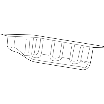 Dodge 5078556AA Transmission Pan