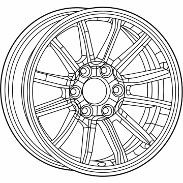Ram 4755197AA Wheel, Spare