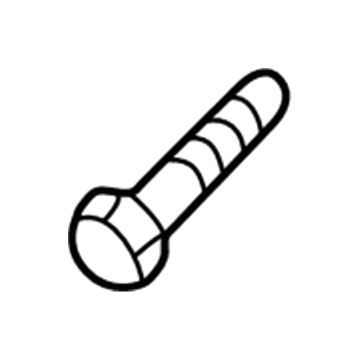 Chrysler 6507006AA Inner Tie Rod Bolt