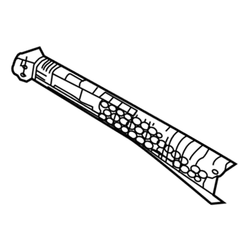 Dodge 1HB07NCVAA Center Pillar Trim