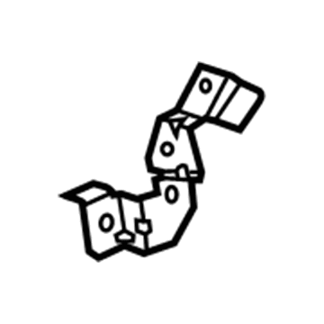 Ram 68169286AA Lower Return Tube Rear Bracket