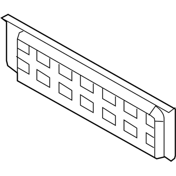 Ram 68031807AA Front Panel