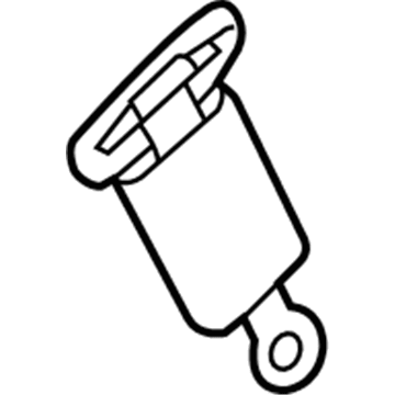 Dodge 1LK95DX9AA Buckle