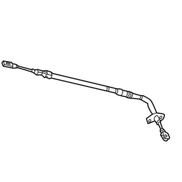 Dodge Sprinter 3500 Parking Brake Cable - 68090574AA