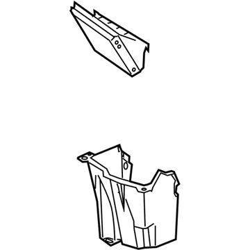 Mopar 4806294AD Corner Panel Mopar 4806294AD Corner Panel