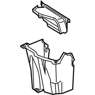 Mopar 4806293AC Corner Panel Mopar 4806293AC Corner Panel