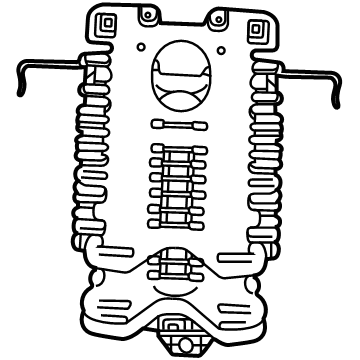 Jeep 68352446AE Lumbar Support