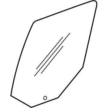 Ram 55372326AB Door Glass