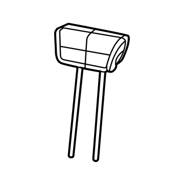 Jeep 6AA74TX7AD Headrest, Center