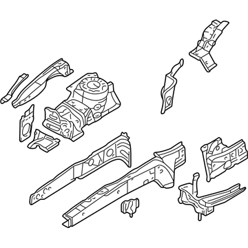 Chrysler Sebring Wheelhouse - MR954418