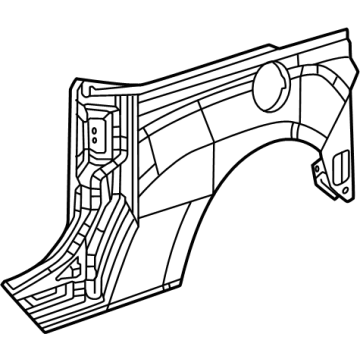 Ram 68267173AA Lower Side Panel