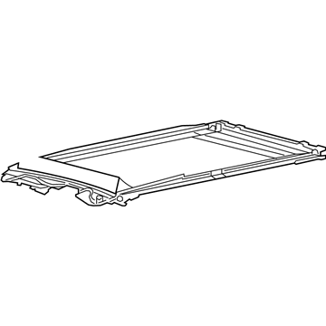 Jeep 68081053AC Sunroof Frame
