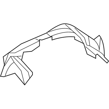 Jeep 55157116AI Fender Liner