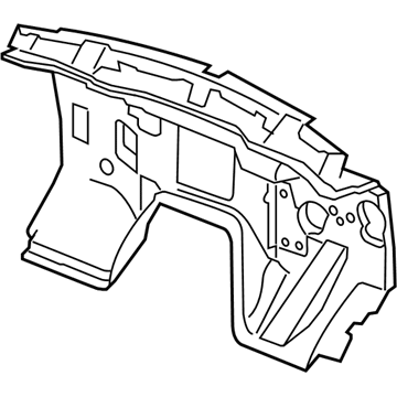 Mopar 55197438AC Insulation, Front