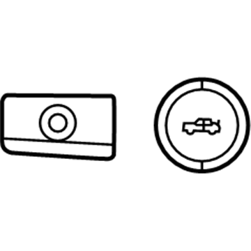 Chrysler 4760847AC Trunk Switch