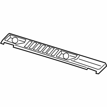 Jeep 68307260AC Cowl Grille