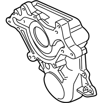 Dodge 4897723AA Front Cover