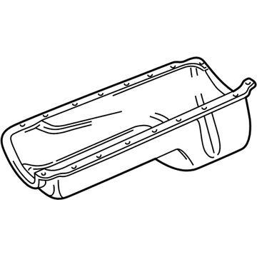 Dodge 53020914AB Oil Pan