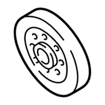 Dodge 53021284AA Pulley