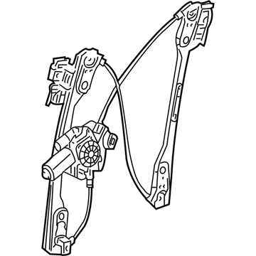 Chrysler 5065470AF Window Regulator
