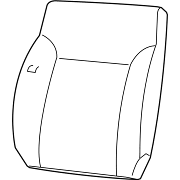 Dodge 1RL121DVAA Seat Back Cover