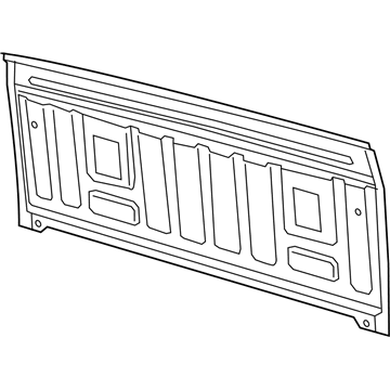 Ram 68525516AA Back Panel