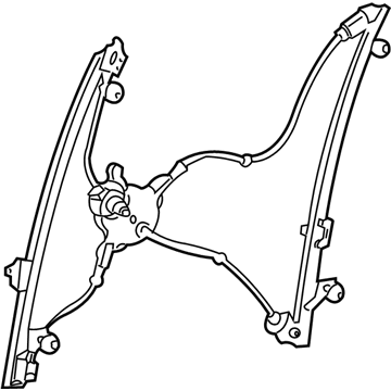 Dodge 5135248AA Window Regulator