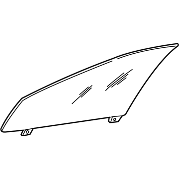 Dodge 4894586AA Door Glass