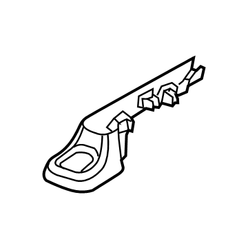 Chrysler 5RT20DX9AB Track End Cap