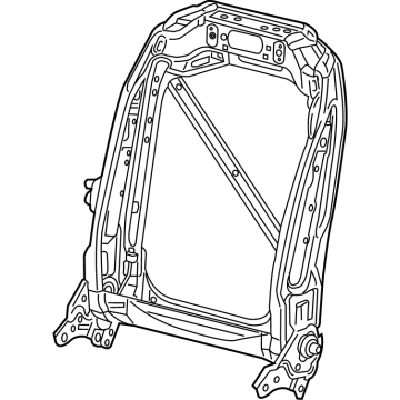 Chrysler 68404584AA Seat Back Frame