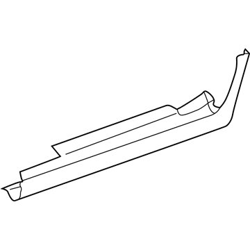 Chrysler 5018728AA Rocker Molding