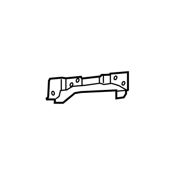 Mopar 68260104AA Chrome Extension Bracket, Driver Side
