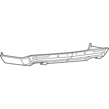 Dodge Bumper - 68260010AC