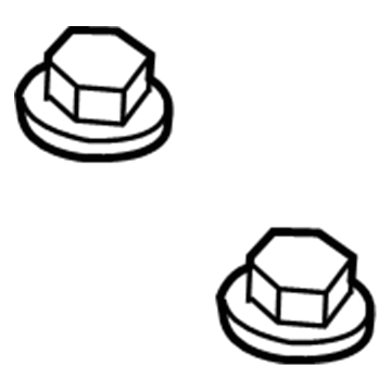 Dodge 4268295 Mount Bracket Grommet