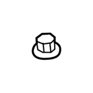 Jeep 6503335 Top Nut