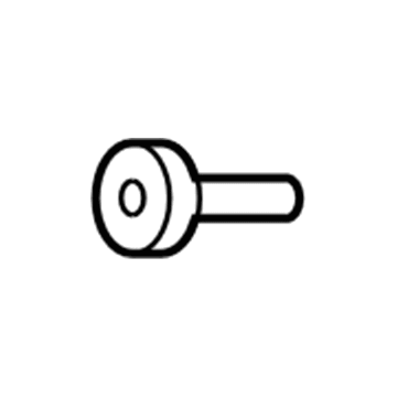 Jeep 6104566AA Roof Weatherstrip Screw