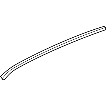 Jeep 55369358AB Roof Weatherstrip