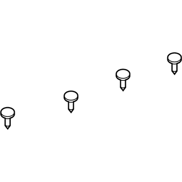 Jeep 6034608 Rear Bow Pin