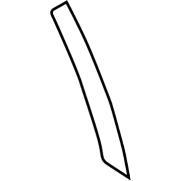 Chrysler 4860556AC Glass Molding