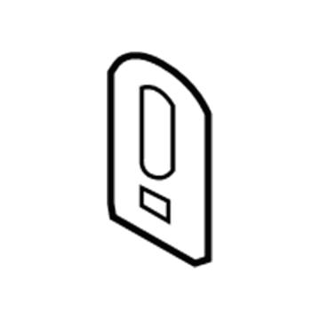 Chrysler 5155410AA Bumper Bracket