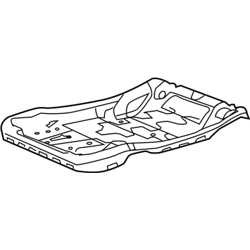 Dodge 68105127AA Cushion Frame