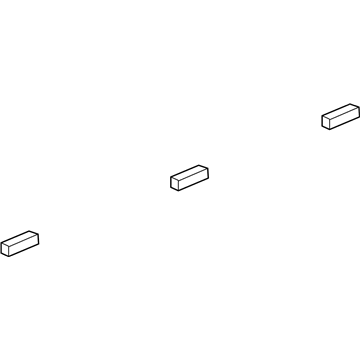 Dodge 4278662 Back Glass Spacer