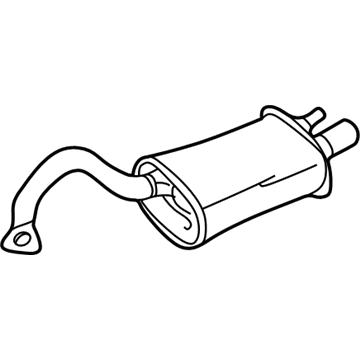 Dodge Stratus Exhaust Pipe - MR968605