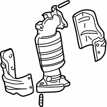 Chrysler Sebring Catalytic Converter - MR968966